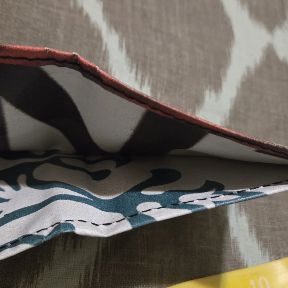 Kool Recycled Bifold From Barcelona.Abstract Art Wallet. New. Originally 120